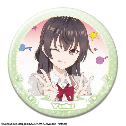 『時々ボソッとロシア語でデレる隣のアーリャさん』缶バッジ デザイン16(有希/A)【202509再販】